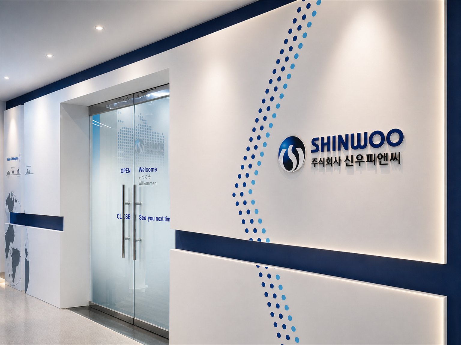신우피앤씨 사무공간